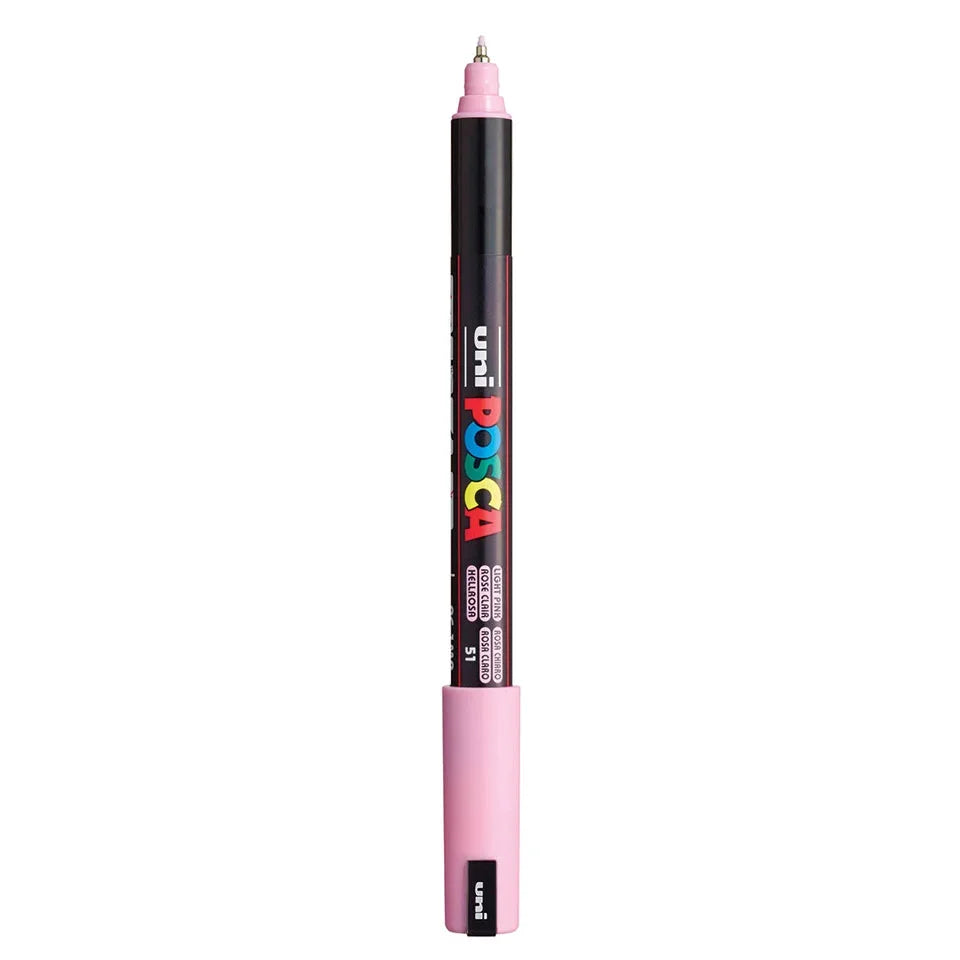 Posca PC-1MR Verfstift Licht Roze - Acrylmarker Ultra Fijn