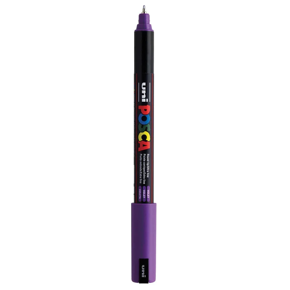 Posca PC-1MR Verfstift Violet - Acrylmarker Ultra Fijn