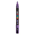 Posca PC-3M Verfstift Glitter Violet - Acrylmarker Fijn