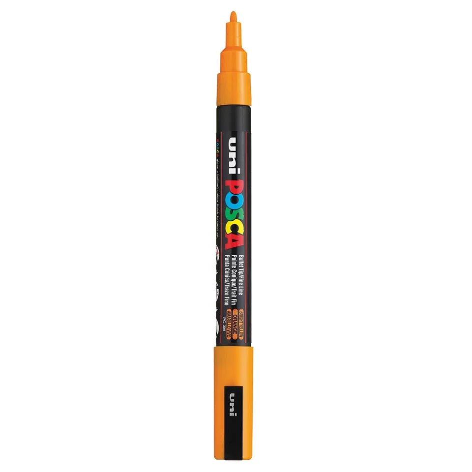Posca PC-3M Verfstift Helder Geel - Acrylmarker Fijn