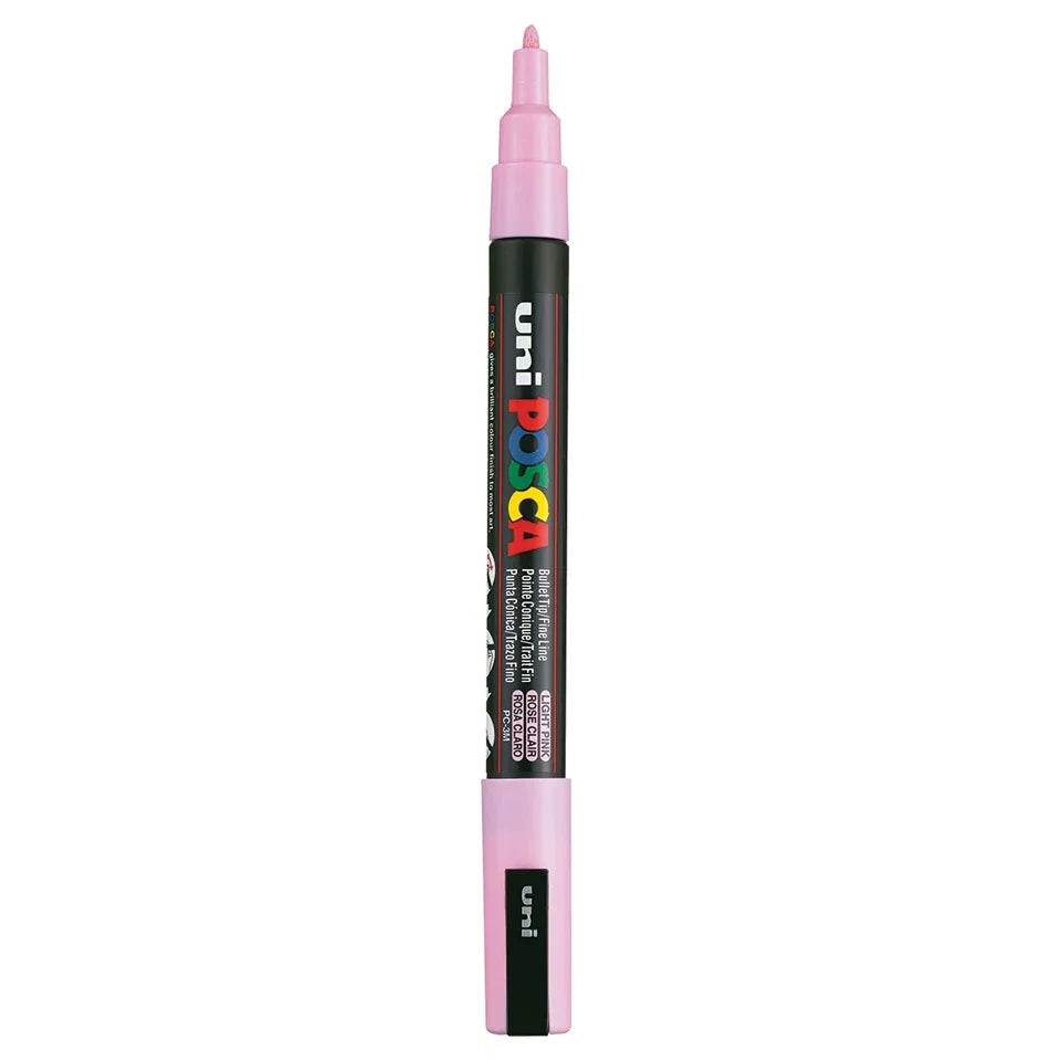 Posca PC-3M Verfstift Licht Roze - Acrylmarker Fijn