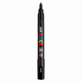 Posca PC-3M Verfstift Zwart - Acrylmarker Fijn