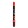 Posca PC-5M Verfstift Rood - Acrylmarker Medium