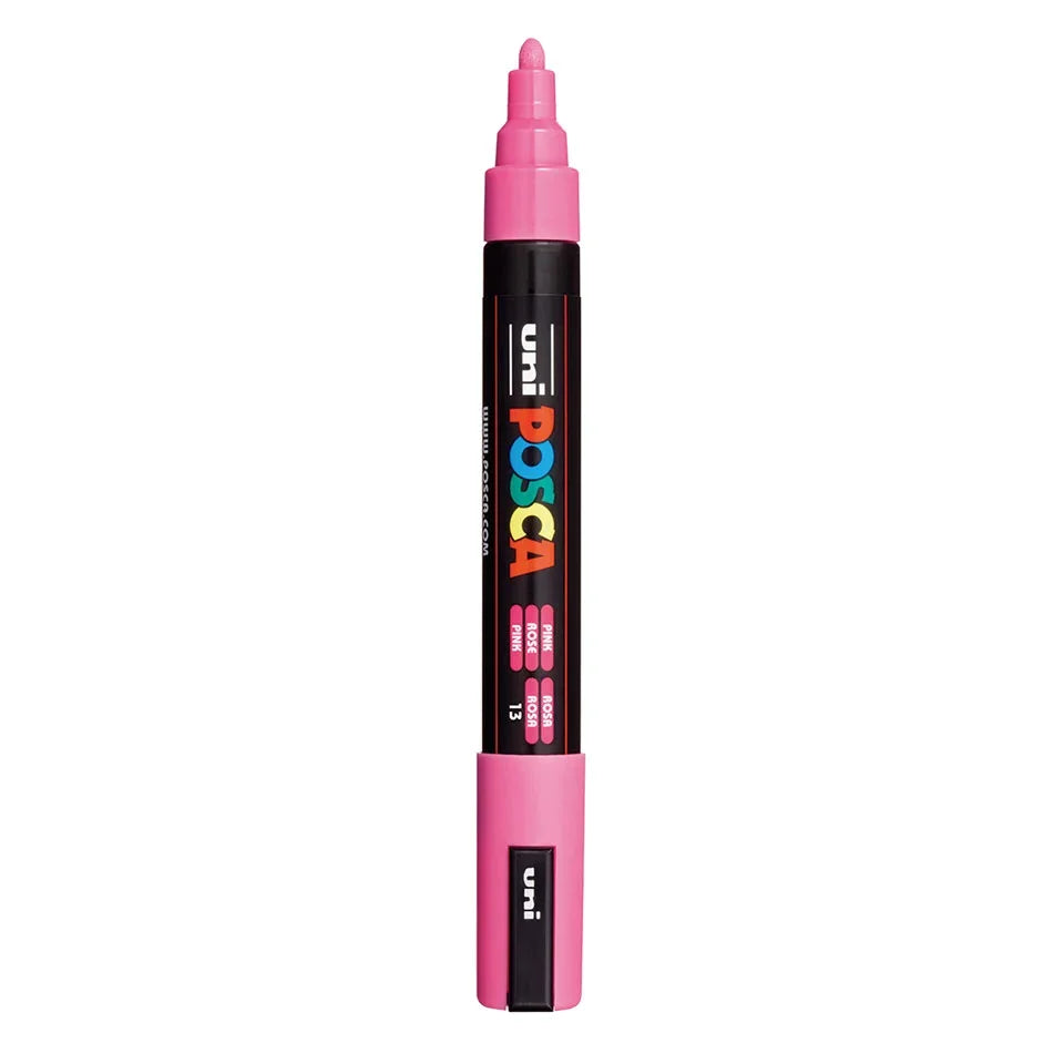 Posca PC-5M Verfstift Roze - Acrylmarker Medium