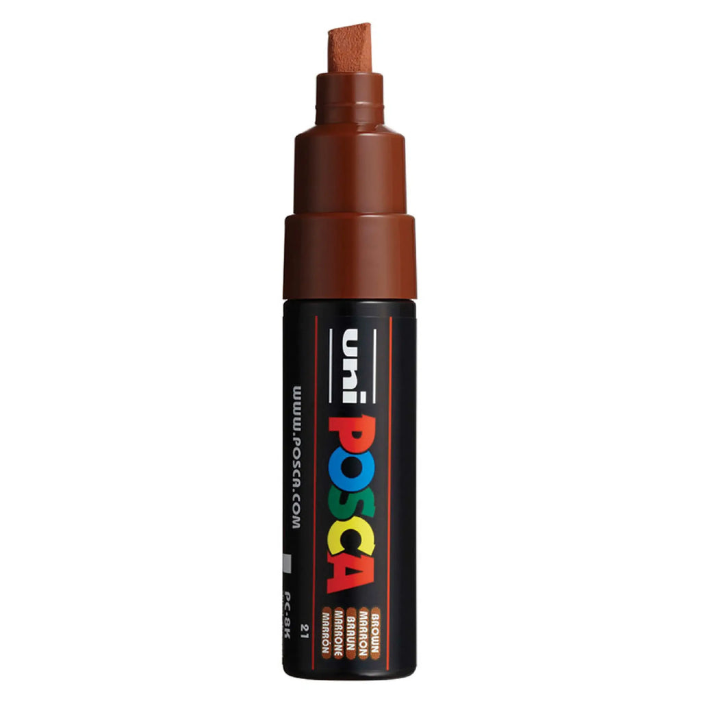 Posca PC-8K Verfstift Bruin - Acrylmarker 8mm