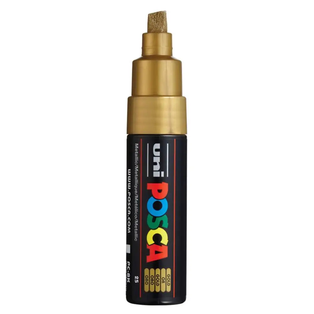 Posca PC-8K Verfstift Goud - Acrylmarker 8mm