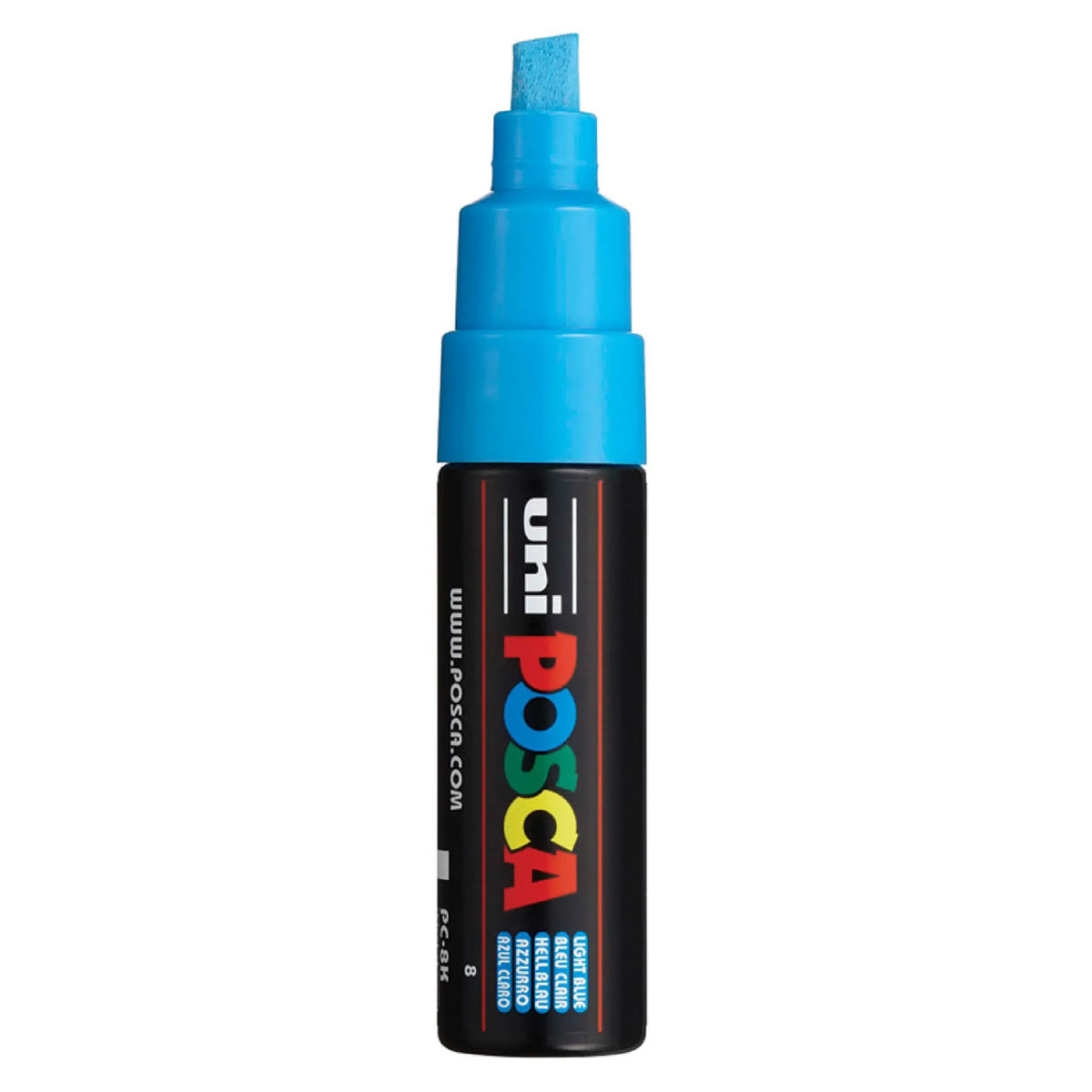Posca PC-8K Verfstift Licht Blauw - Acrylmarker 8mm