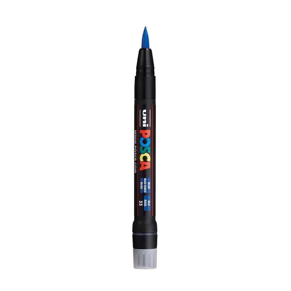 Posca PCF-350 Verfstift Blauw - Acrylmarker Brush
