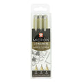 Sakura Pigma Micron Fineliner Set Zwart 3 Stuks