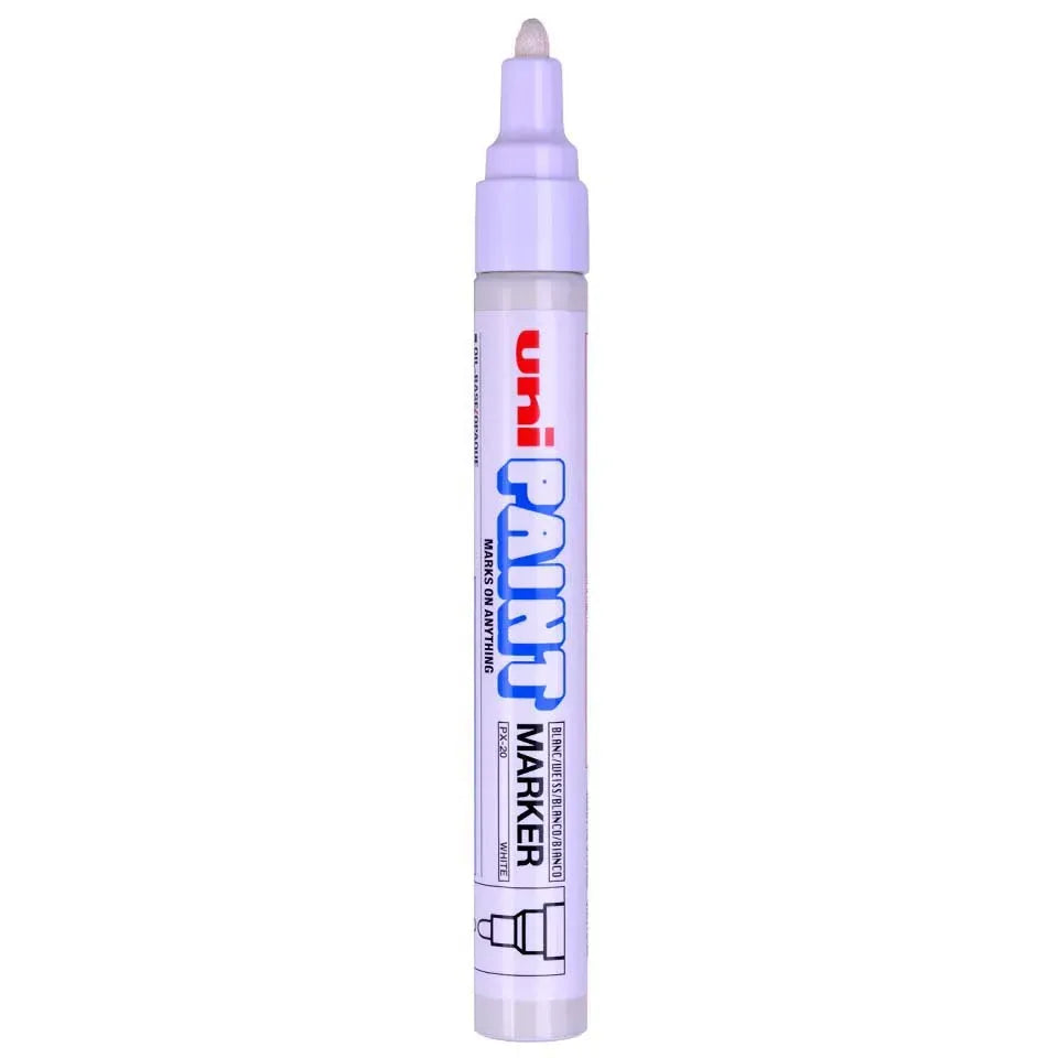 Uni Paint PX-20 Verfstift Wit - Oliebasis Lakmarker 2 mm