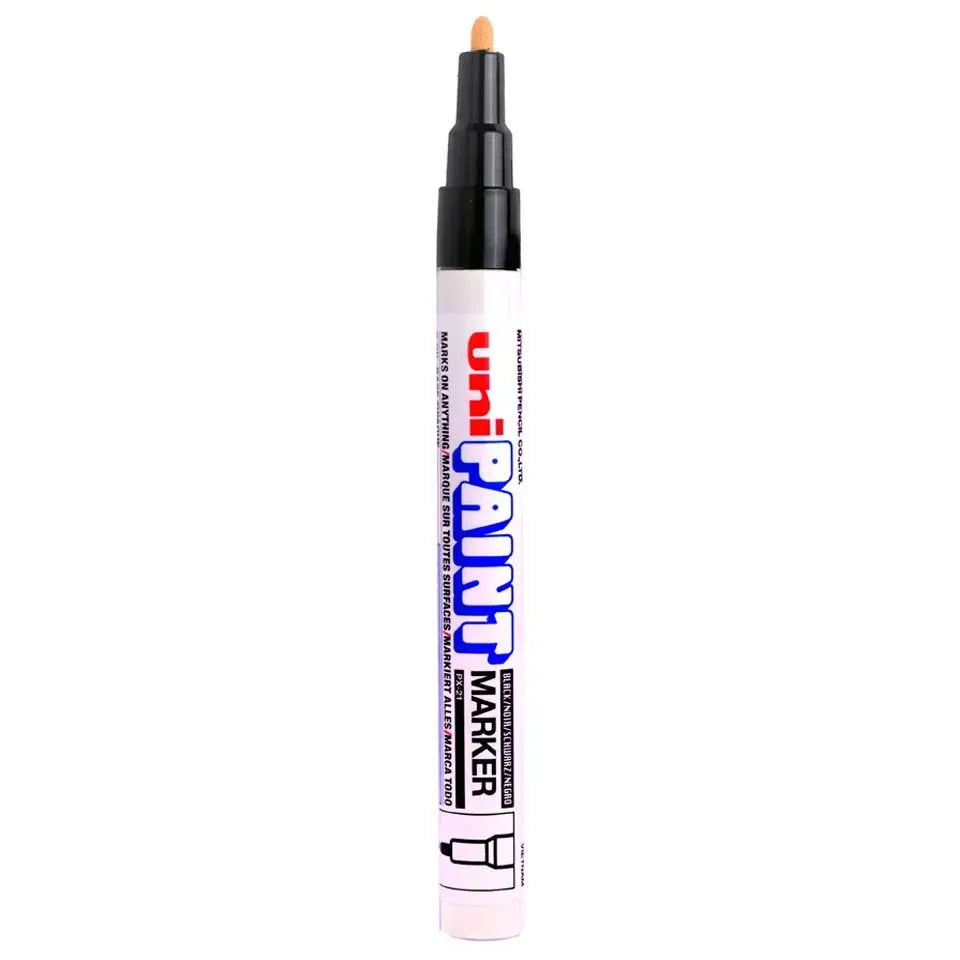 Uni Paint PX-21 Verfstift Zwart - Oliebasis Lakmarker 1,2 mm